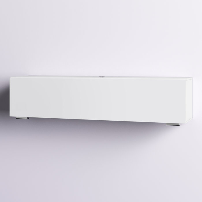 Wade Logan® Arcelay Anthrone Floating TV Stand for TVs up to 63